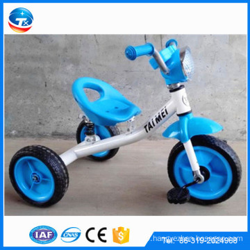 Factory wholesale new model 3 wheel trike for kids, kids trike, childrens trike with music light and EVA wheel